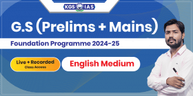 UPSC G.S (Prelims+Mains) Foundation Batch 2024-25 English Medium (Offline Class) Karol Bagh