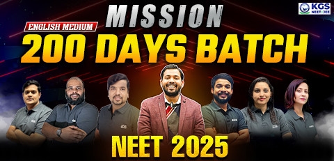 NEET 2025 Mission 200 Days Batch English Medium